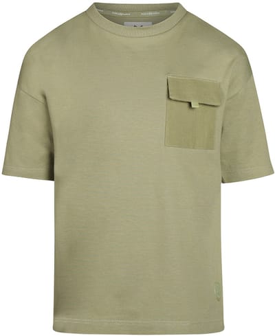 Koko Noko Jongens T-shirt - Light faded green