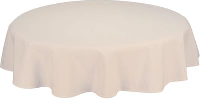 Treb Horecalinnen Tafelkleed Rond Ivory 132cm Ø - Treb SP