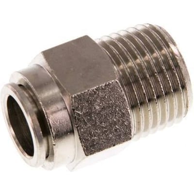 12mm x R1/2'' Messing Insteekfitting Buitendraad NBR