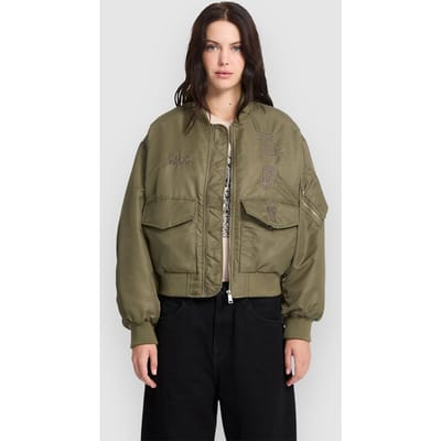 Volcom Fa Vaderetro Bombers Jas groen