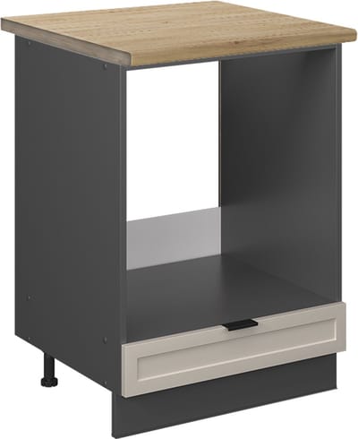 Vicco Fame-Line Ovenombouwkast – 60 cm, WB Eik GrijsBeige
