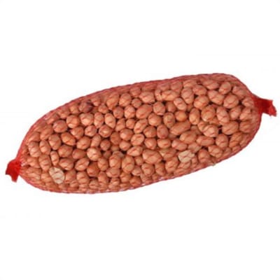 Pindanetjes - Volle Doos - 50 x 200 gram - 10kg - Gepelde pinda's - Pinda's in net - Top Kwaliteit