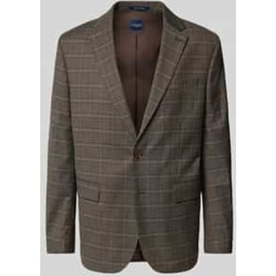 comfort fit colbert met wolgehalte