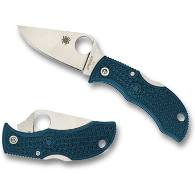 Spyderco manbug lightweight blue k390 pe