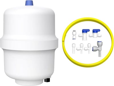 Compacte waterdruktank voor tankloos omgekeerde osmosesysteem - RO-wateropslag voor koelkast en ijsmachine