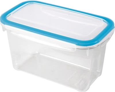5x Voorraad/vershoudbakjes 1,2 liter transparant plastic/kunststof - Kiev - Luchtdicht/hermetisch afgesloten vershouddoos bakje - Mealprep - Maaltijden bewaren