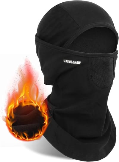 Winddichte Balaclava voor de Winter, Fleece Thermisch Hoofdmuts en Nekbescherming voor Skiën, Fietsen en Hardlopen