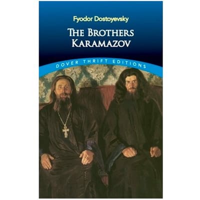 De Gebroeders Karamazov door Fjodor Dostojevski Paperback Boek 9780486437910