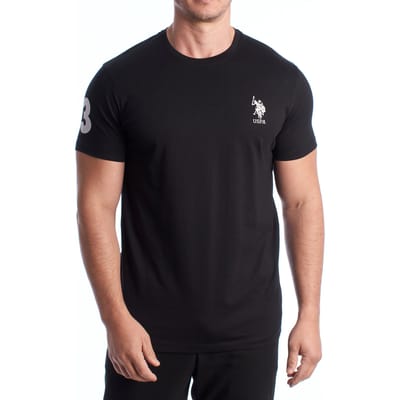 Herren-T-Shirt aus Baumwolle mit kurzen Ärmeln US42154027
