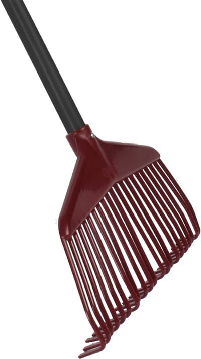 Talen Tools - Gazonhark - 21 tanden - Nylon - Steel 150 cm - Glasfibersteel