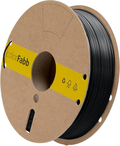 colorFabb Allpha Zwart 3D-printerfilament - 1,75 mm - 750 g - 100% biobased materiaal - 100% biologisch afbreekbaar - Bevat geen microplastics