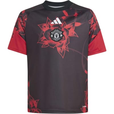 Adidas Manchester United 26/27 Pre Truien/Replica's Kinder - Rood - Maat 159 - 164 CM - Poly Jersey