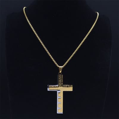 Donley - Ketting - cross- kruis - jesus - cubaans - don - goud - gold - thy kingdom come