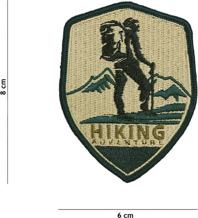 Embleem stof Hiking Adventure #23005