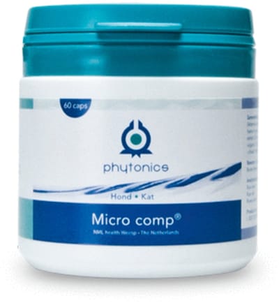 Phytonics Phytonics Micro Comp - Voedingssupplement - Darmen - 60 caps Hond/Kat