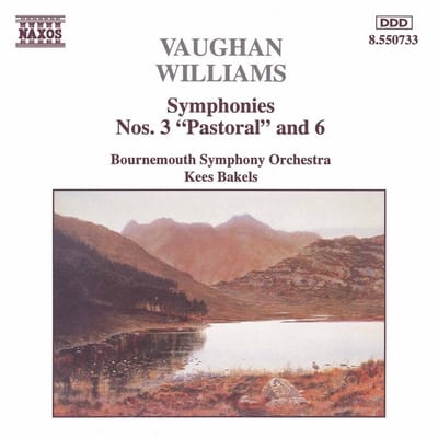 Bournemouth Symphony Orchestra, Kees Bakels - Vaughan Williams: Symphonies 3 & 6 (CD)