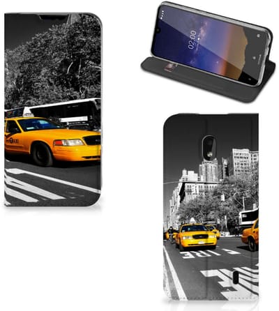 Nokia 2.2 Book Cover New York Taxi
