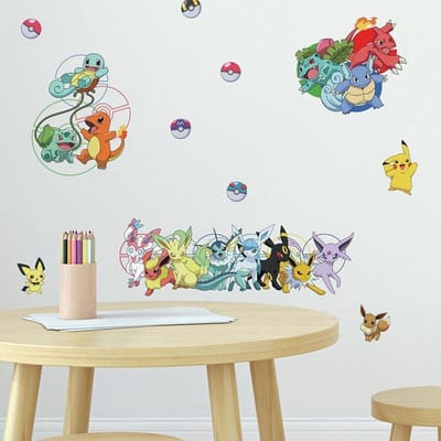 Muursticker Pokémon generatie VI