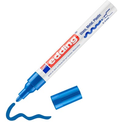 edding-750 glanslakmarker blauw 1ST 2-4 mm / 4-750-9-003