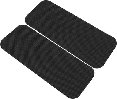 Vloermat Fitnessapparatuur - Beschermpad Hometrainer - Thuis Sporten - Schokabsorberend Antislip - 70x28cm - Zwart