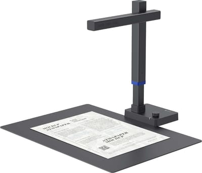 DD® Scanner Flatbed - Documentscanner - Mobiele Scanner - 12x16x34cm - Zwart