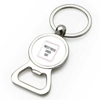 Akyol - meest trotse vader ooit flesopener - Papa - trotse vader - vader cadeautjes - vaderdag - verjaardagscadeau - verjaardag - cadeau - geschenk - kado - gift - vader artikelen - 9 bij 3 cm