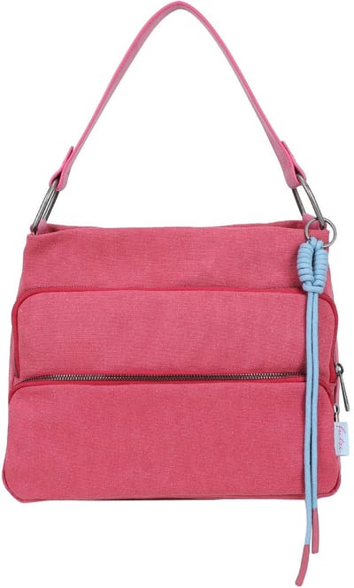 Fritzi aus Preußen schoudertas Donny Hobo Bag Canvas Berry roze