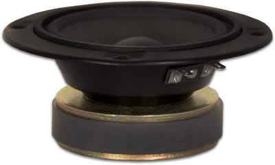 8 Ohm Poly Mica 5 inch Midrange Luidspreker 120 Watt Zwart