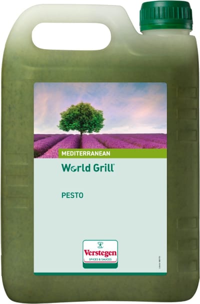 Verstegen - World Grill - Pesto - Oliemarinade - Drum - Marinades - 2,5L