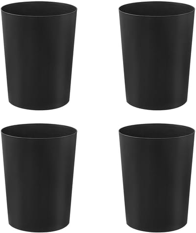 Ibenzoa® Set van vier compacte en stijlvolle afvalemmers voor elke ruimte