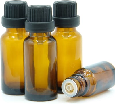 Druppelflesje 20ml - 50 stuks - 50x Leeg Druppelflesje 20ml Glas - Dropper Bottle