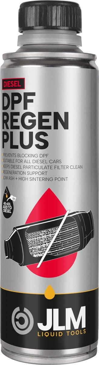 JLM Diesel DPF ReGen Plus - Brandstofadditief - Tegen Verstopt Roetfilter - Verlaagt Verbrandingstemperatuur - 250m