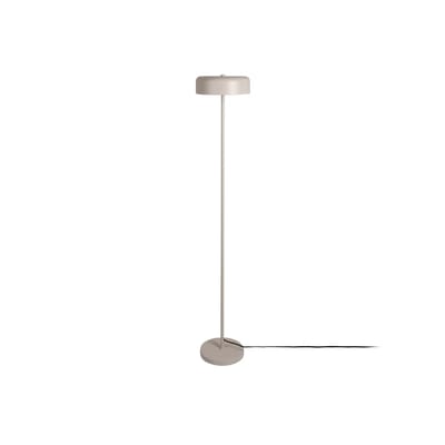 Leitmotiv Vloerlamp Riqueza Palo - Warmgrijs - Ø24cm - Modern - Staande lampen voor Woonkamer - Slaapkamer