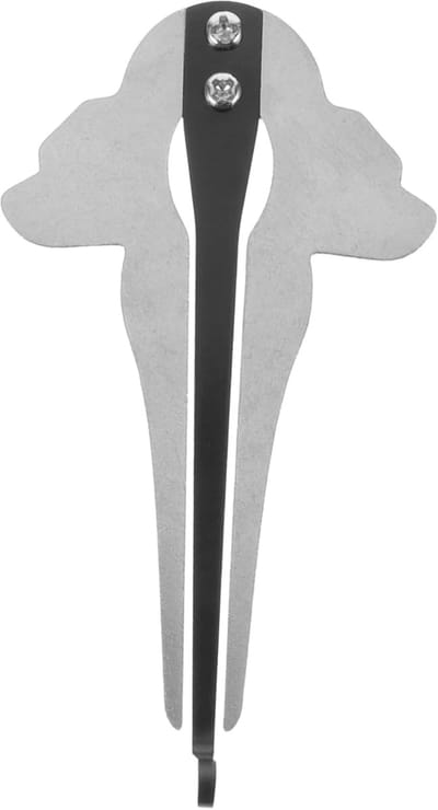 Draagbare Kaakharp - Mondharp Muziekinstrument - Creatieve Melodieën - Lichtgewicht Metaal - 10.6 cm Lengte - Zilver