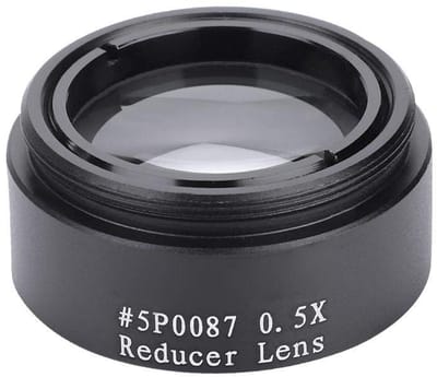 Allecto - Lens met brandpuntsafstandvermindering - Adapter voor camera - Zwart - Autofocus - Geschikt voor diverse camera's