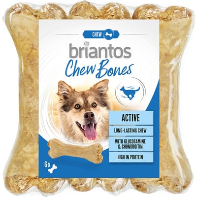 Briantos Chew Bones Active (met Glucosamine & Chondroïtine) - 6 x 12 cm (330 g)