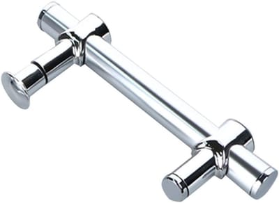 Doucheglazen Deurhandgreep Set met Wasmachines, Badkamer Deurklinken voor Thuisgebruik | Geschikt voor de Douche | Verstelbare Gat Afstanden | Lange 24,5 cm en Duurzaam Ontwerp