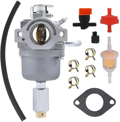 Carburateurset 591731 geschikt voor Briggs & Stratton motoren 796109, 591731 en 594593 (14,5 pk en 21 pk), motormodel 28AH76-0113-E1.