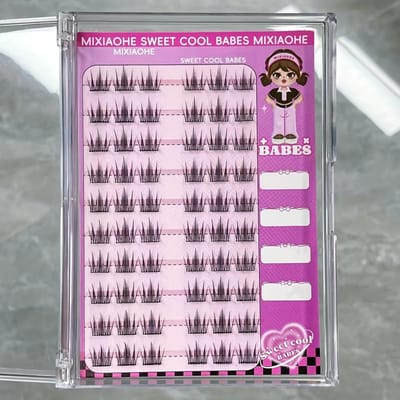 Geen lijm nodig! Zelfklevende nepwimpers, pluizige zonnebloemwimpers, dikke krullende wimperextensions, perfect voor doe-het-zelf oogmake-up.