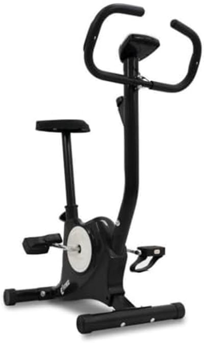 Hometrainer - Fitnessfiets - Cardio Training - Instelbare Weerstand - 41 x 62 x 102 cm - Zwart