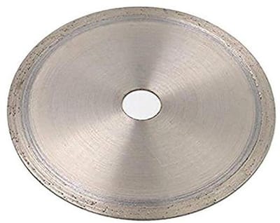 Tandloze snijschijf - Zaagblad accessoire - Edelstenen bewerken - Slijtvast diamant - 250 x 32mm - Zilverkleurig