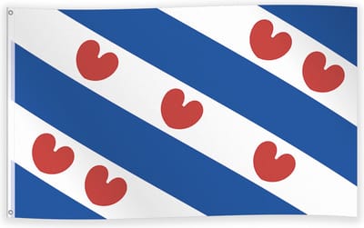 Vlag Friesland 150 x 90 cm