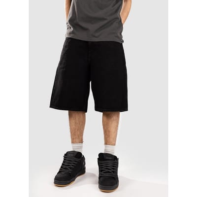 Volcom Billow Denim Korte Broek zwart