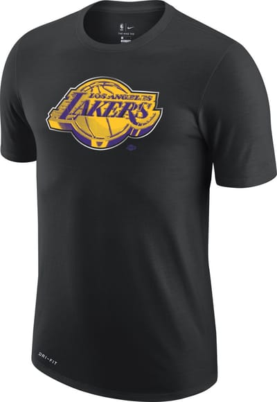 Nike LA Lakers - T-shirt - Maat M - Zwart - Lakers - Basketbal - Heren T-shirt voor Mannen