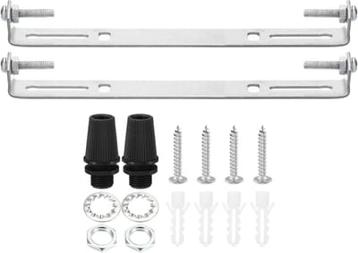 2x Plafondmontagebeugel Set voor Hanglampen en Wandlampen - Inclusief Schroeven