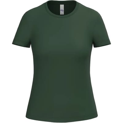 iDeal Basic Brand iDeal190 dames T-shirt IB321 - Ideal Forest Green - S