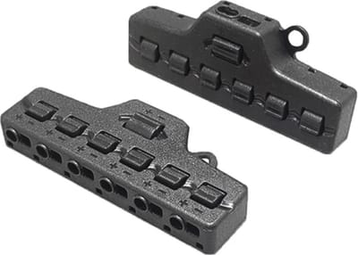 Quick-connect draad splitter voor led verlichting 1 in 6 uit branch terminal connector voor modelbouw TL-106cv