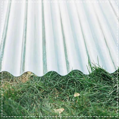 Transparante Golfplaten - Dakpanelen Regenbestendig - Serre Overkapping - Hoge Slagvastheid UV Bescherming - 0.9x0.8m 3 Stuks - Helder