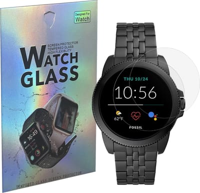 Screenprotector voor Fossil Gen 5E (42mm / 44mm) - 2 stuks Beschermglas Smartwatch van glas Transparante glazen schermbeschermfolie