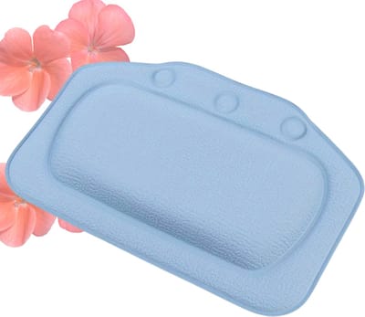 Nivard Badkussen - Badkussens Voor In Bad - Spa Bar - Spa Kussen - Accessoires - Jacuzzi Kussen - Blauw